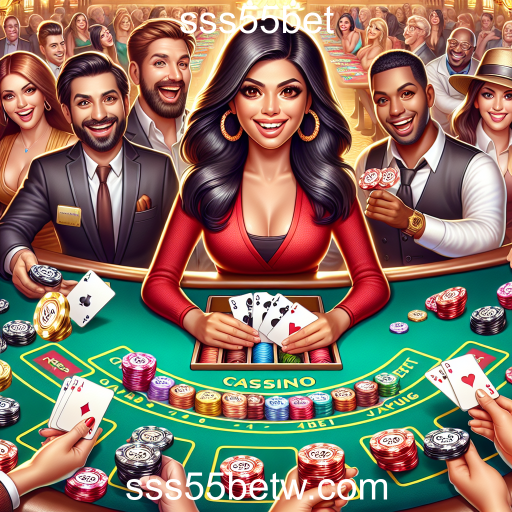 Experiência Imersiva nos Cassinos Ao Vivo do sss55bet